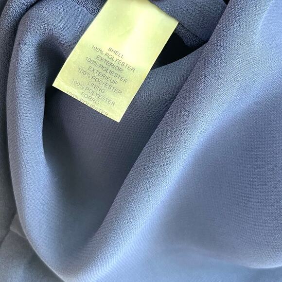 Vince Camuto Tie‎ Sleeve Shift Dress | Navy Size 2 - Picture 5 of 8